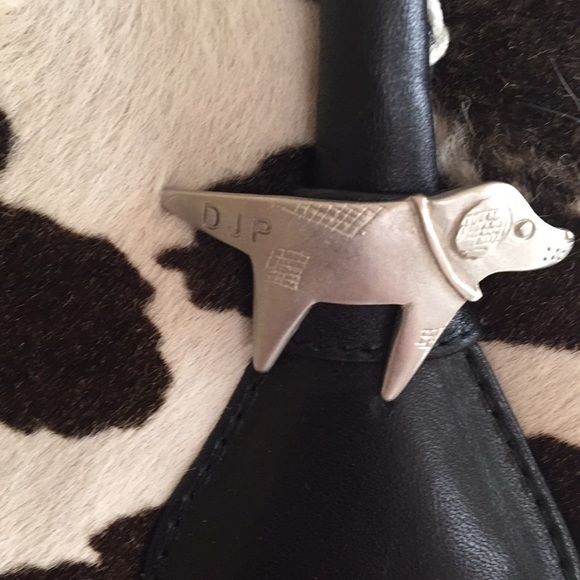 Donald Pilner real fur leather purse - Picture 2 of 9